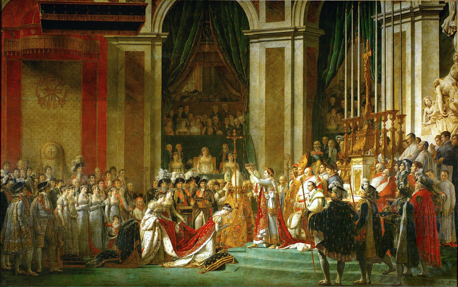 Crowned at Notre-Dame