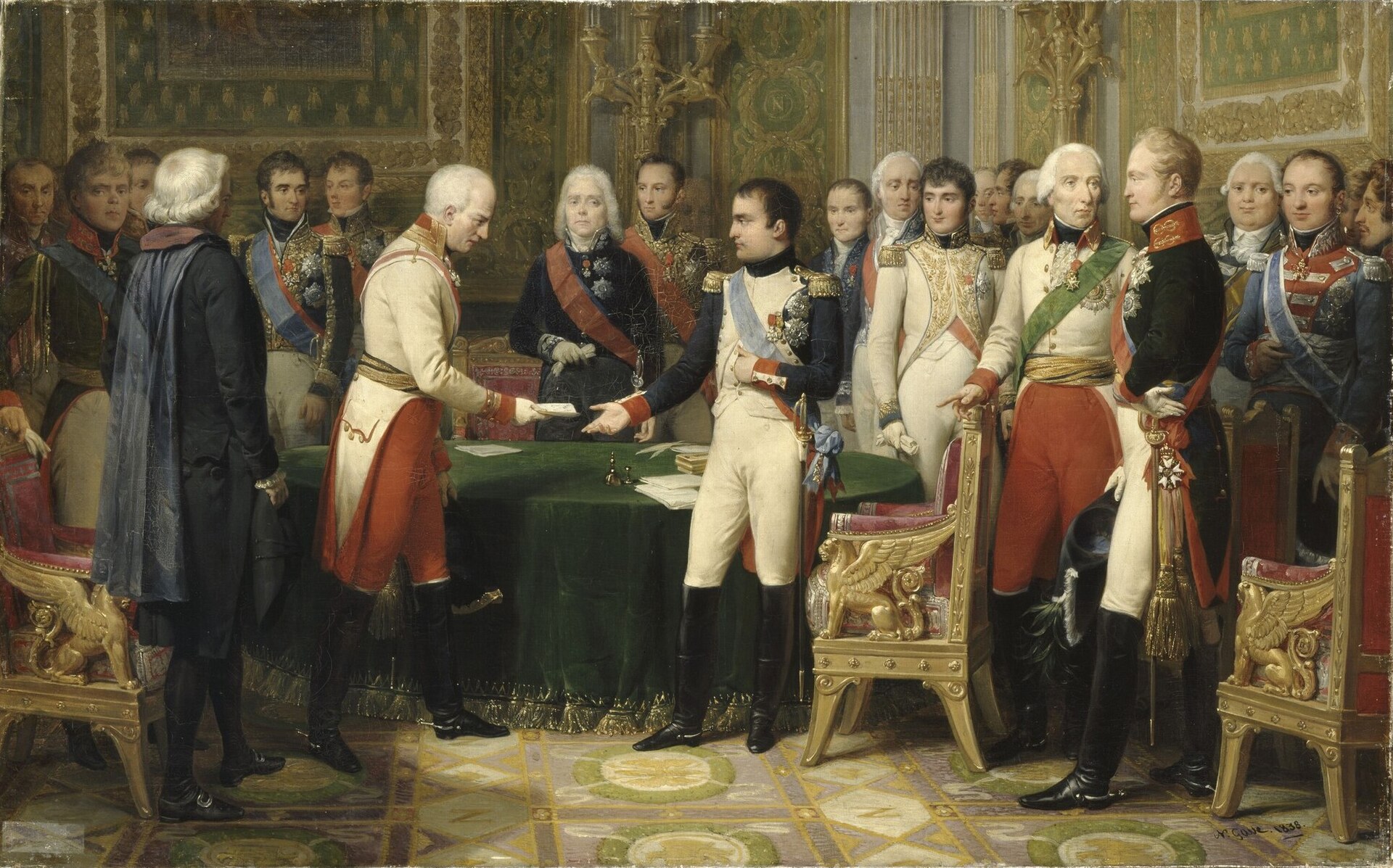 Meets Alexander at Erfurt