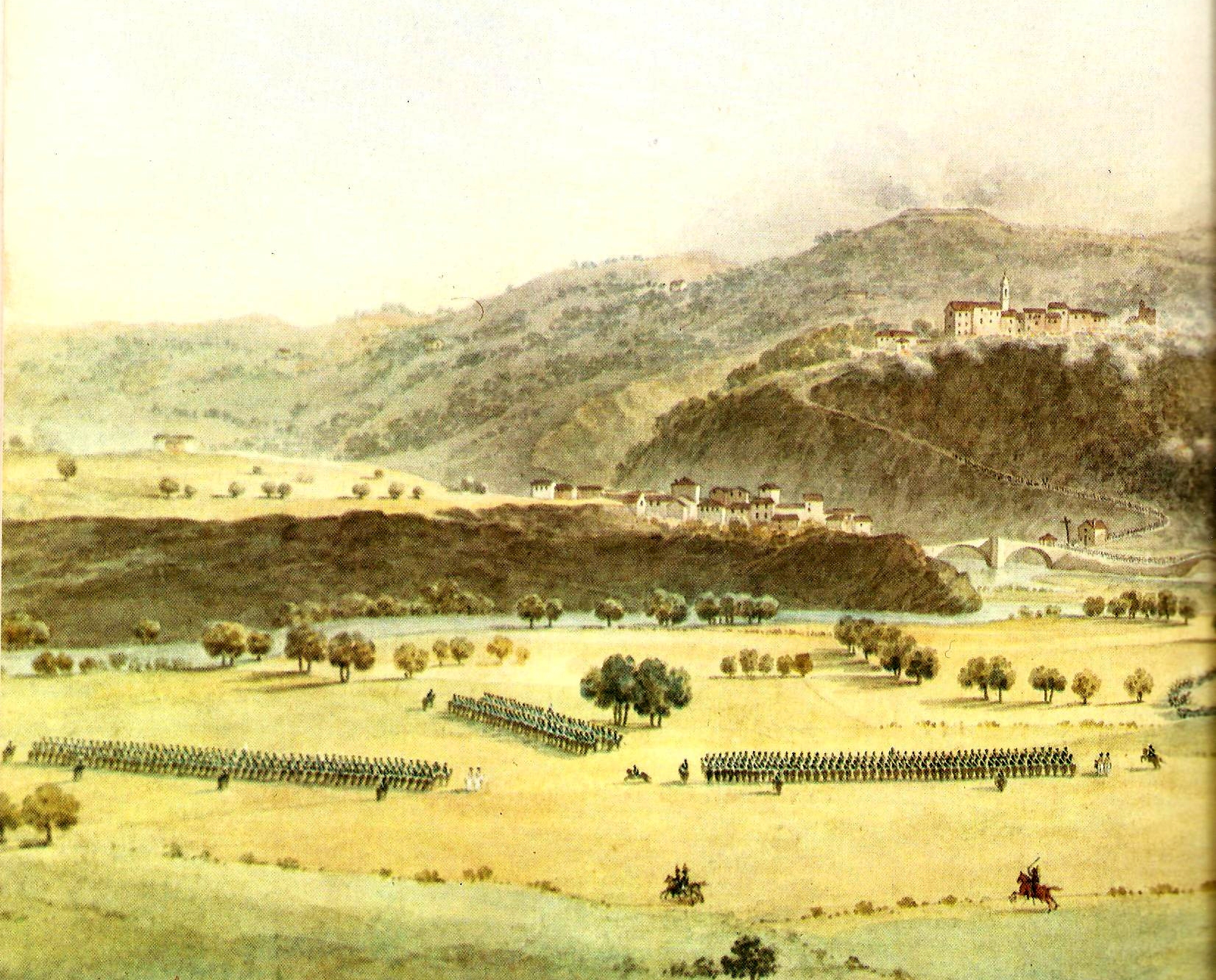 Observes the assault at Somosierra