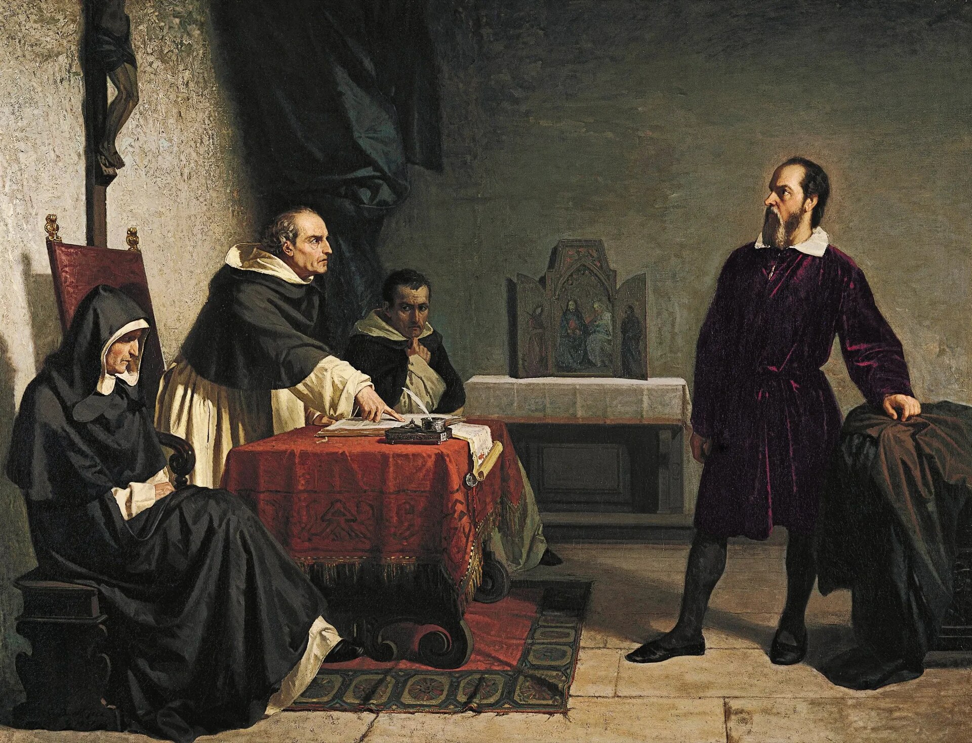 Admonished at Bellarmine's residence
