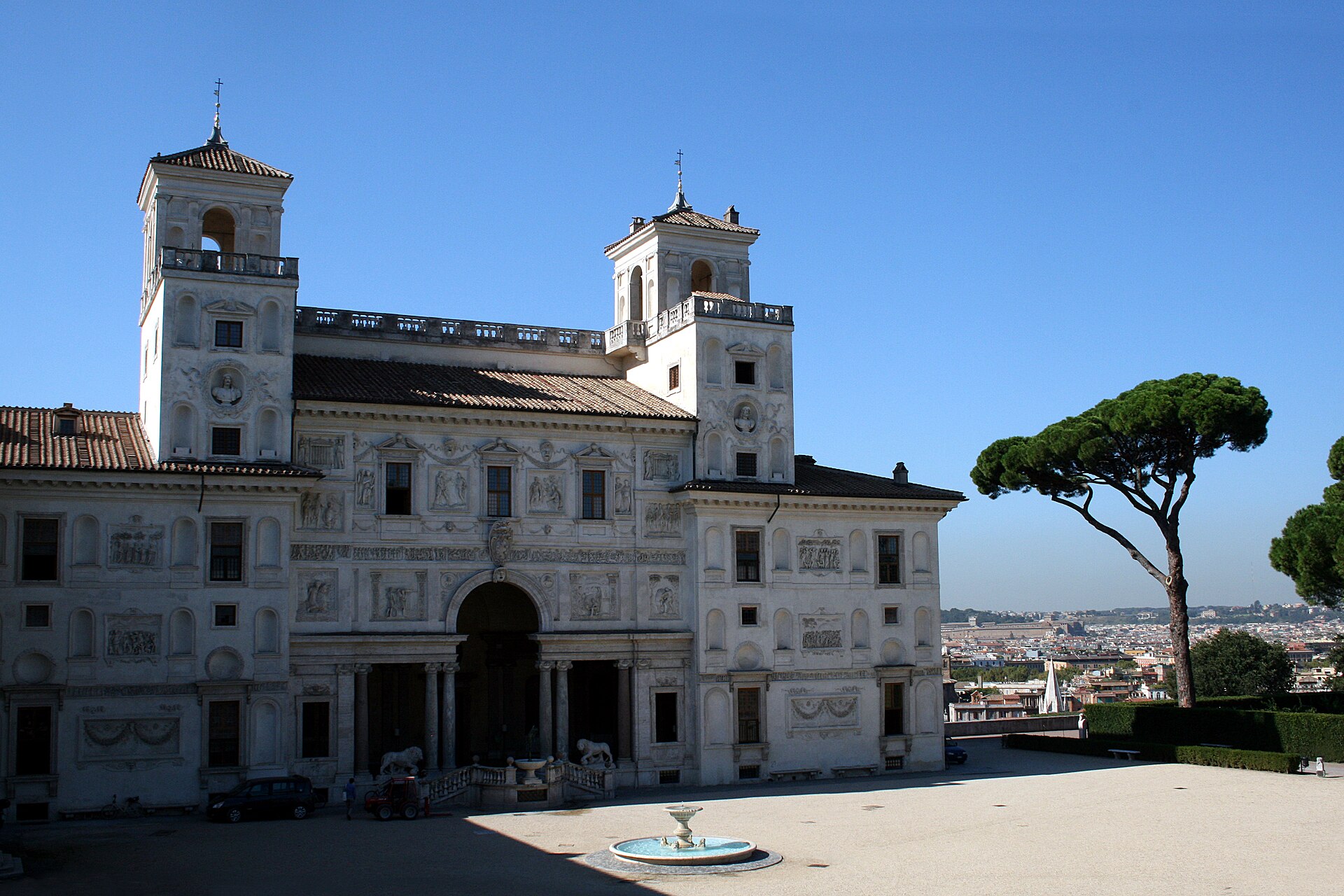 Returned to Rome for printing approval
