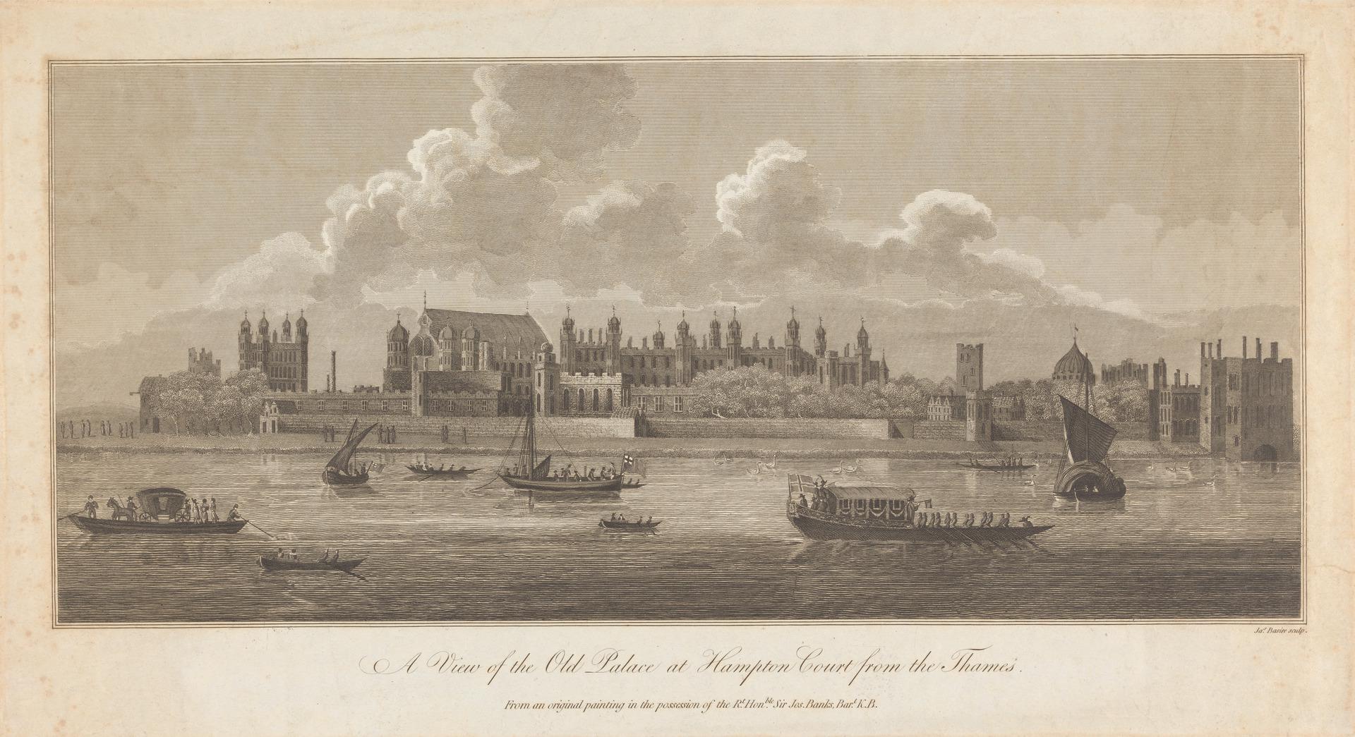Attends Hampton Court meeting