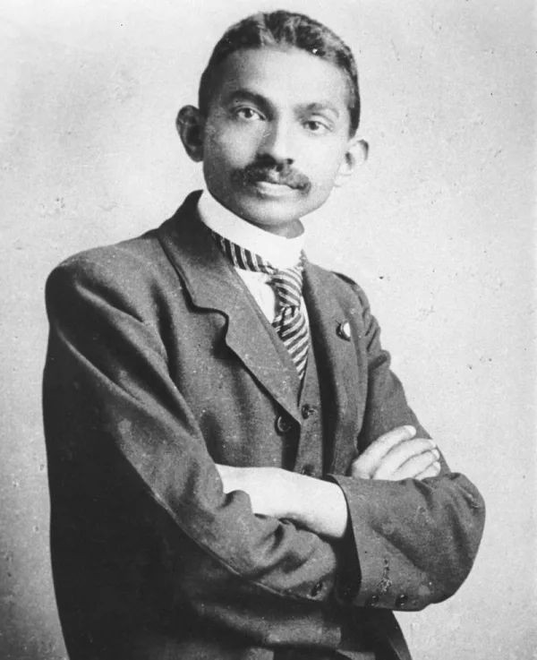 Launches satyagraha at Johannesburg meeting