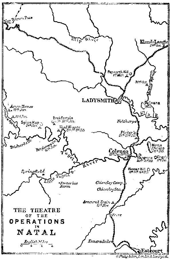Enters relieved Ladysmith