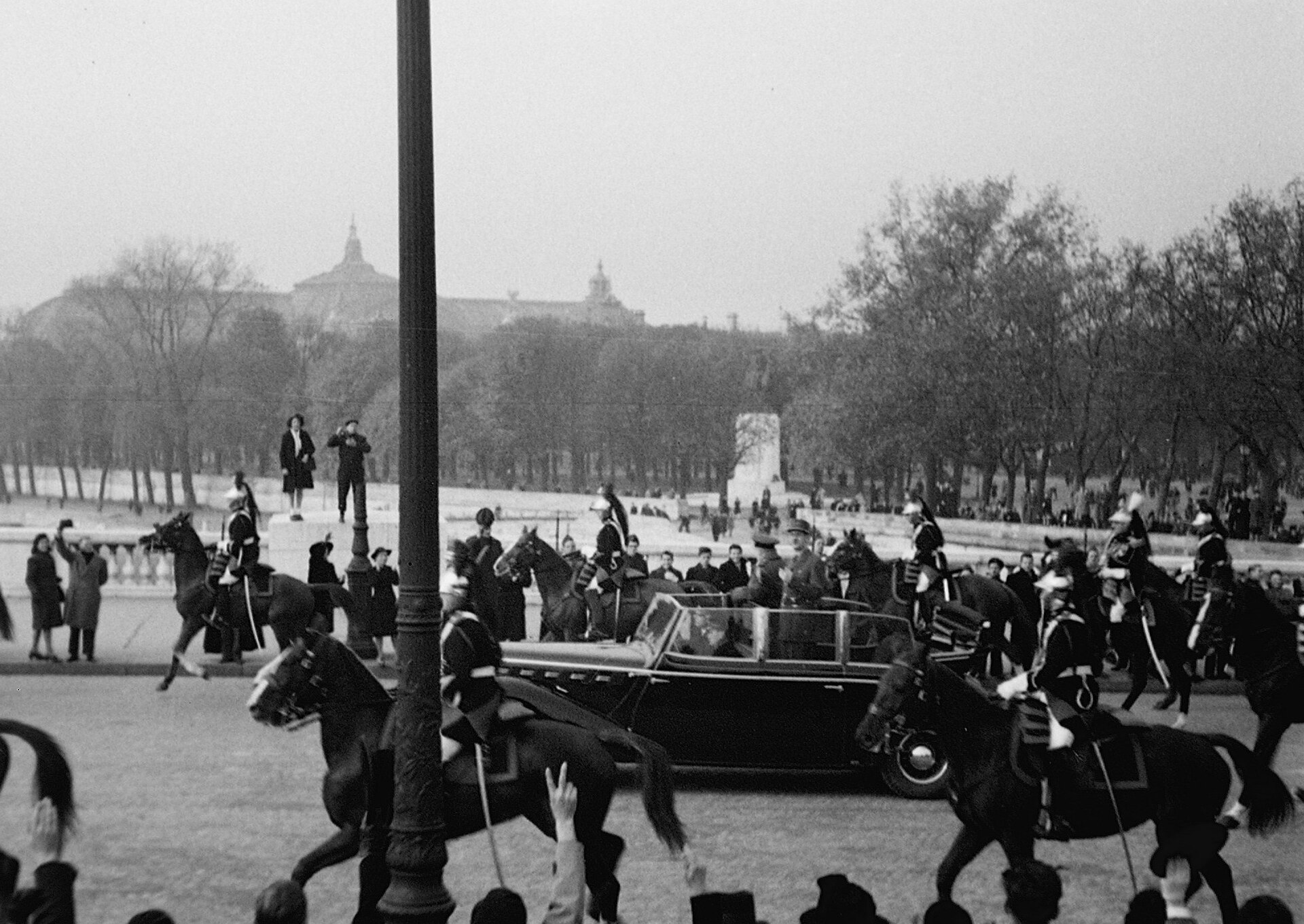 Armistice Day in liberated Paris