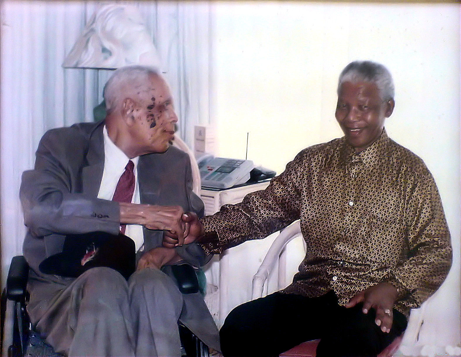 Meets Pope John Paul II