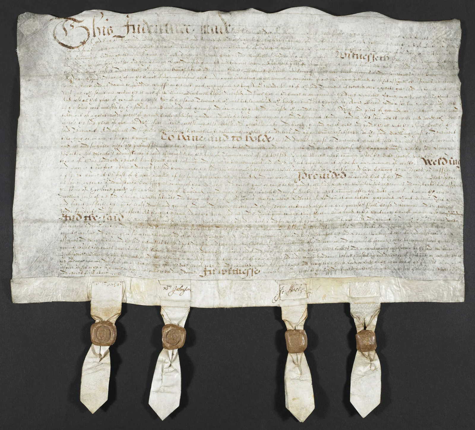 Signs the Blackfriars transaction in London