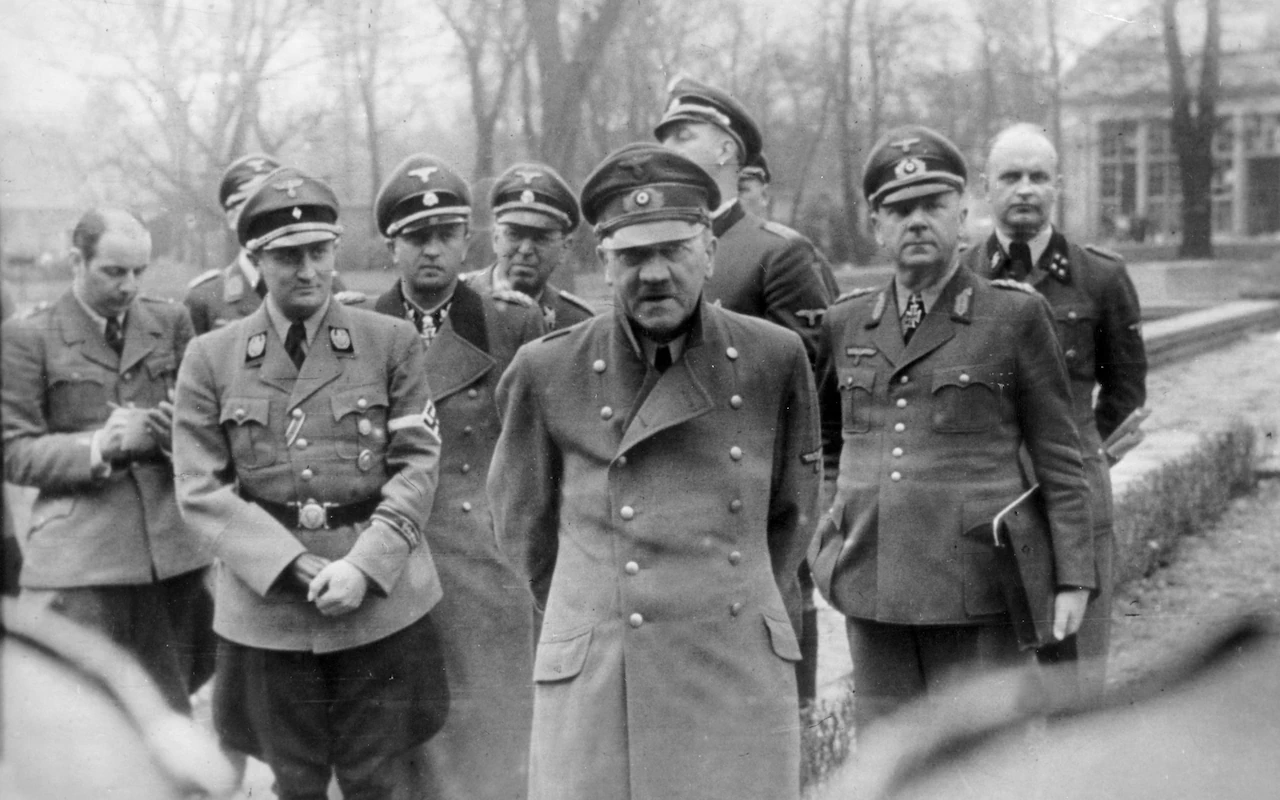Last filmed public appearance in Chancellery garden