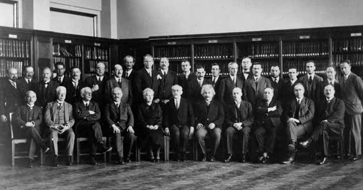 Attends sixth Solvay Conference