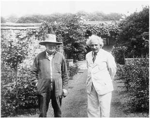 Meets Churchill at Chartwell
