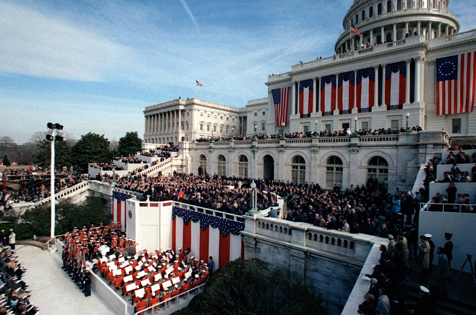 Inaugurated at the Capitol