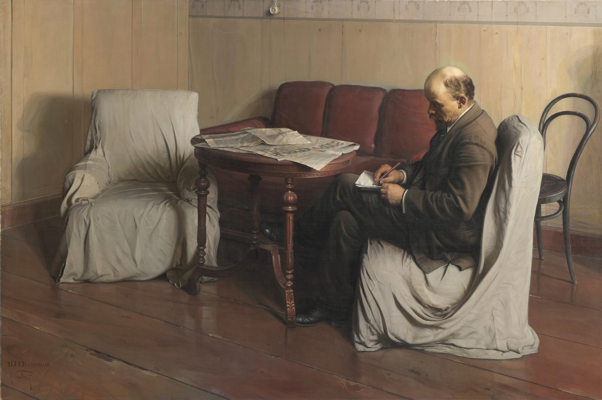 Pressed for insurrection in Petrograd