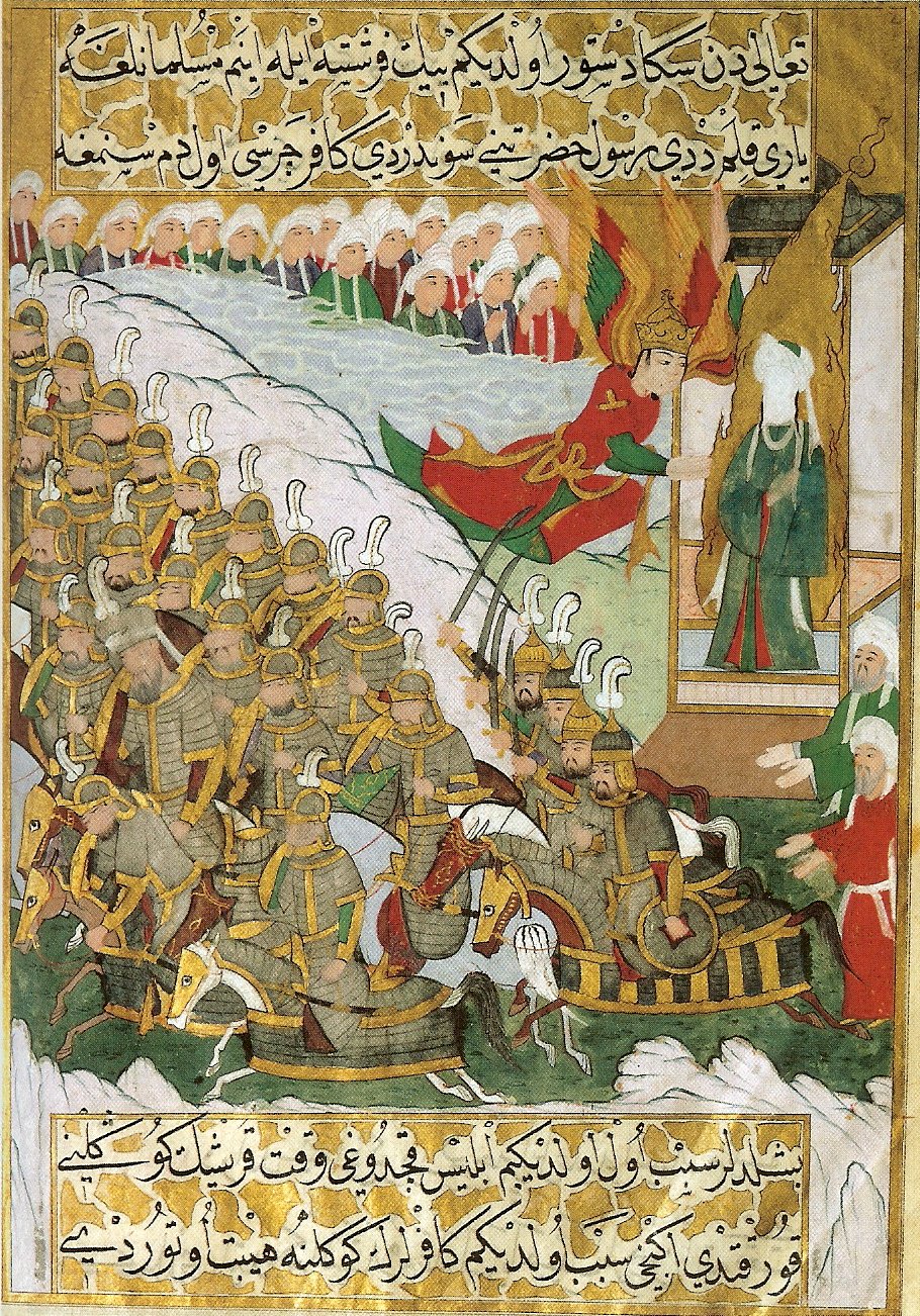 Commands at the Battle of Badr