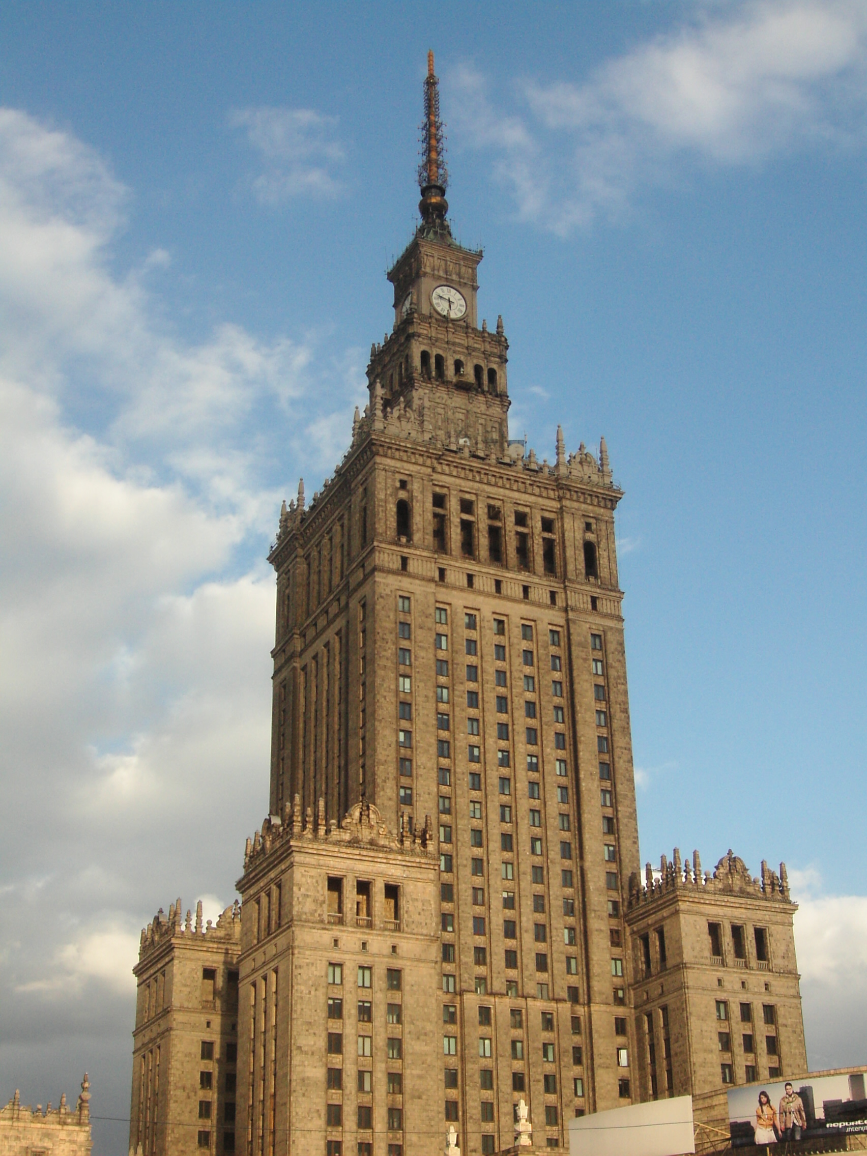 Arrives in Warsaw