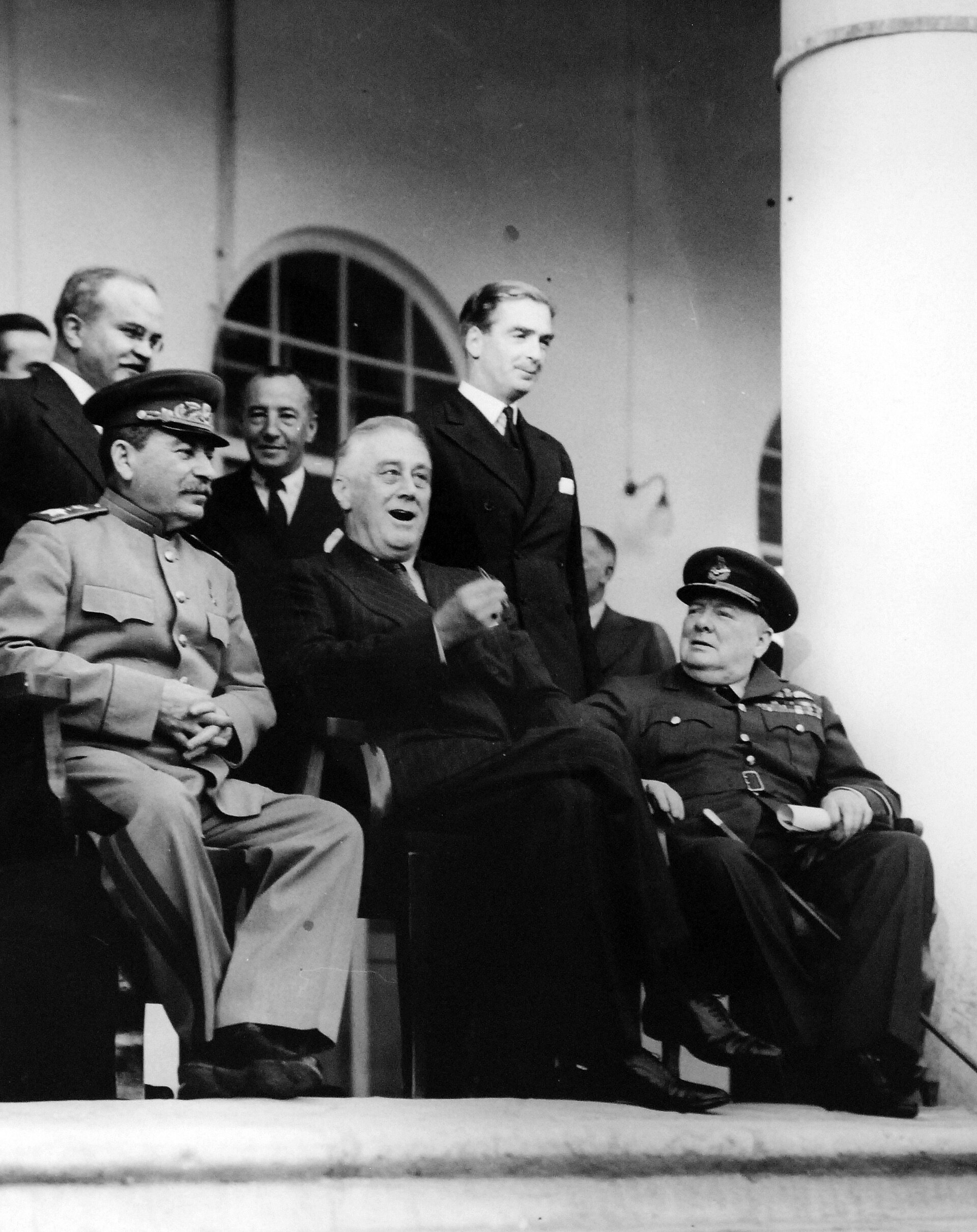 Meets the Allies at Tehran