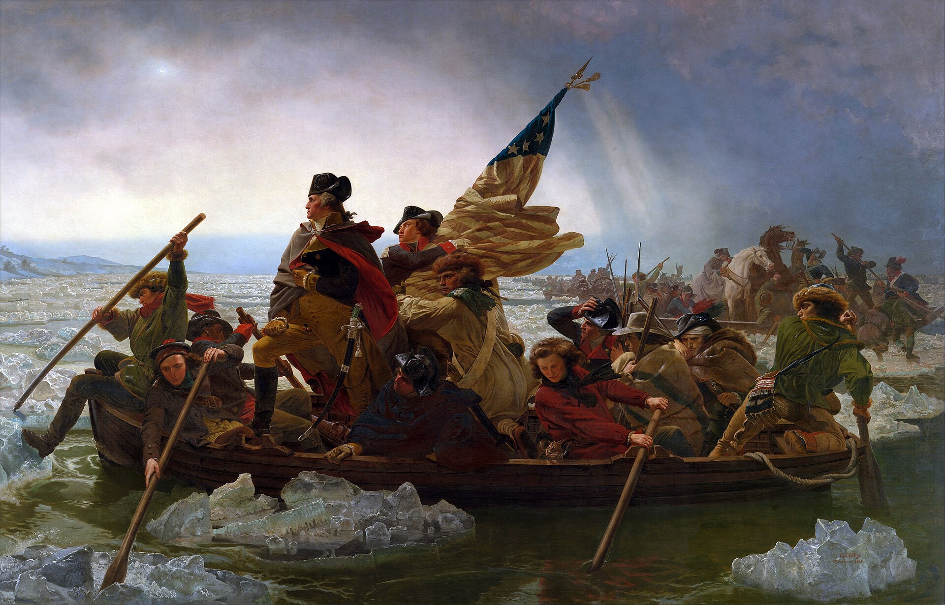 Attacks the Trenton garrison