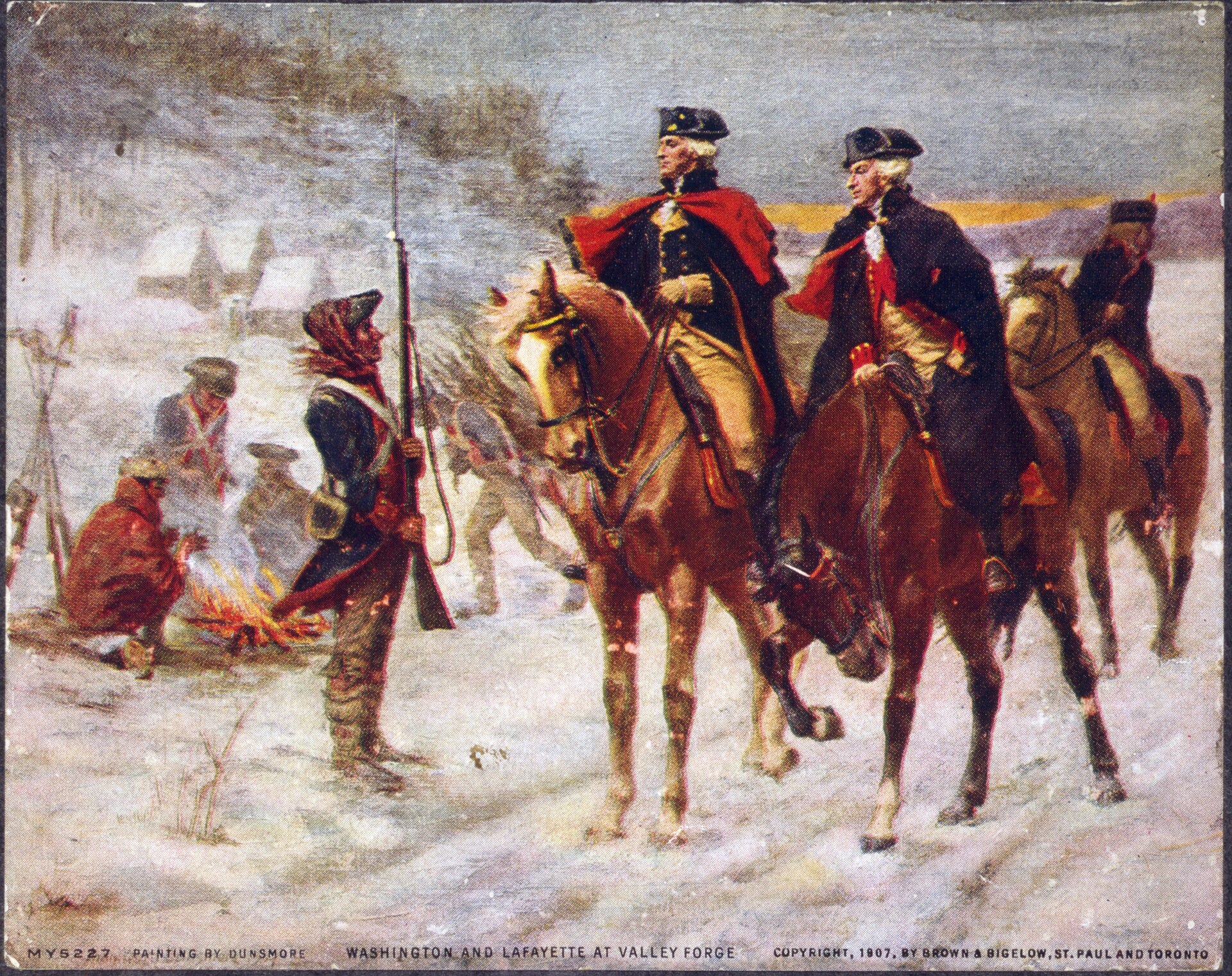 Enters winter quarters at Valley Forge
