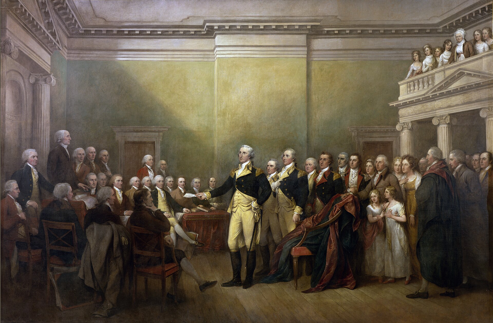 Resigns command in Annapolis