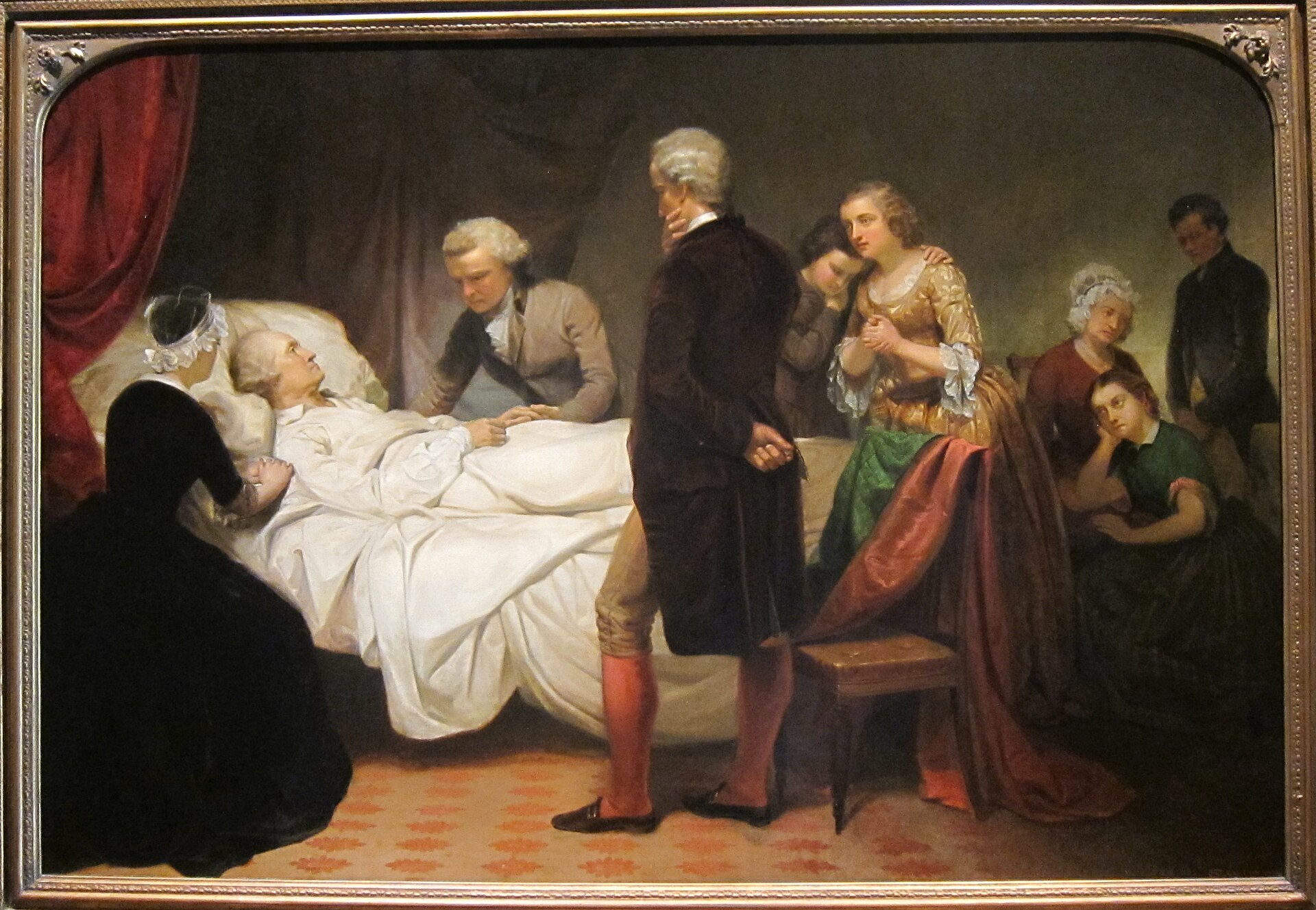 Dies at Mount Vernon