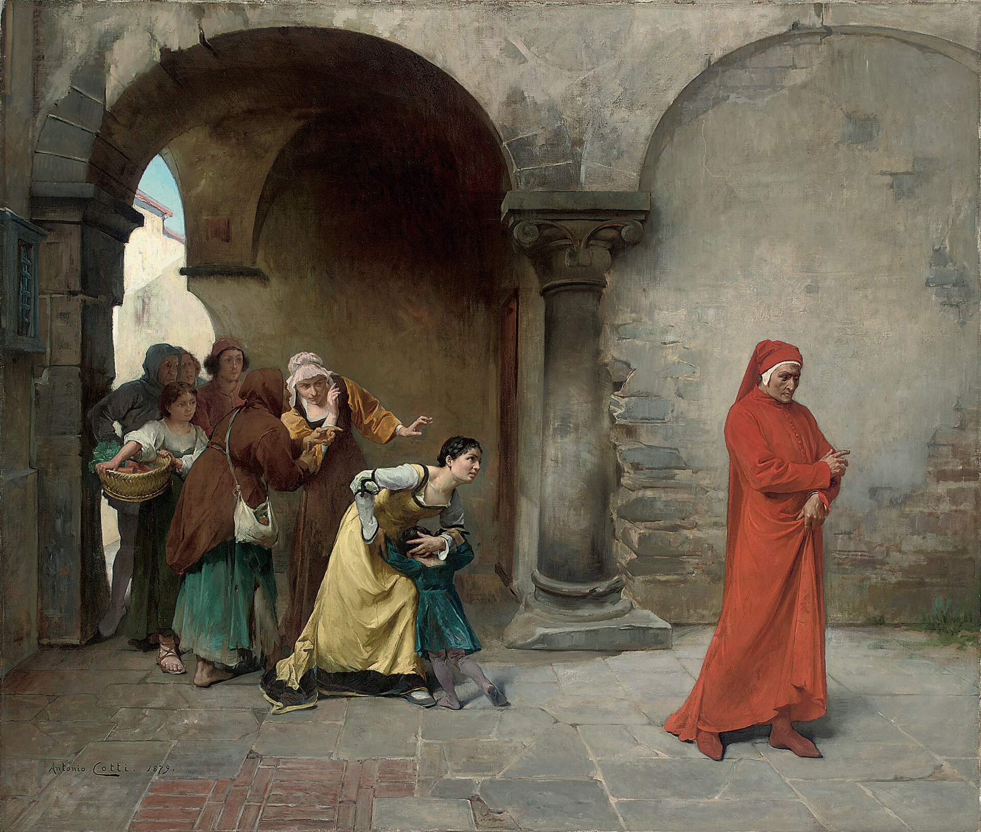 Guest of Bartolomeo della Scala in Verona