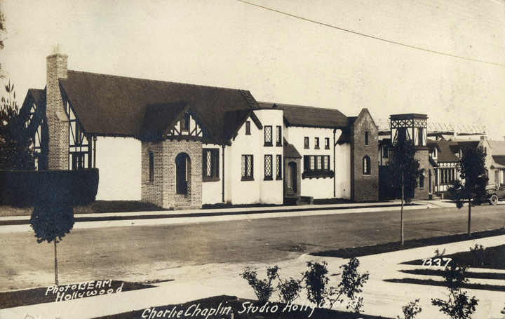 Occupies the completed Chaplin Studios