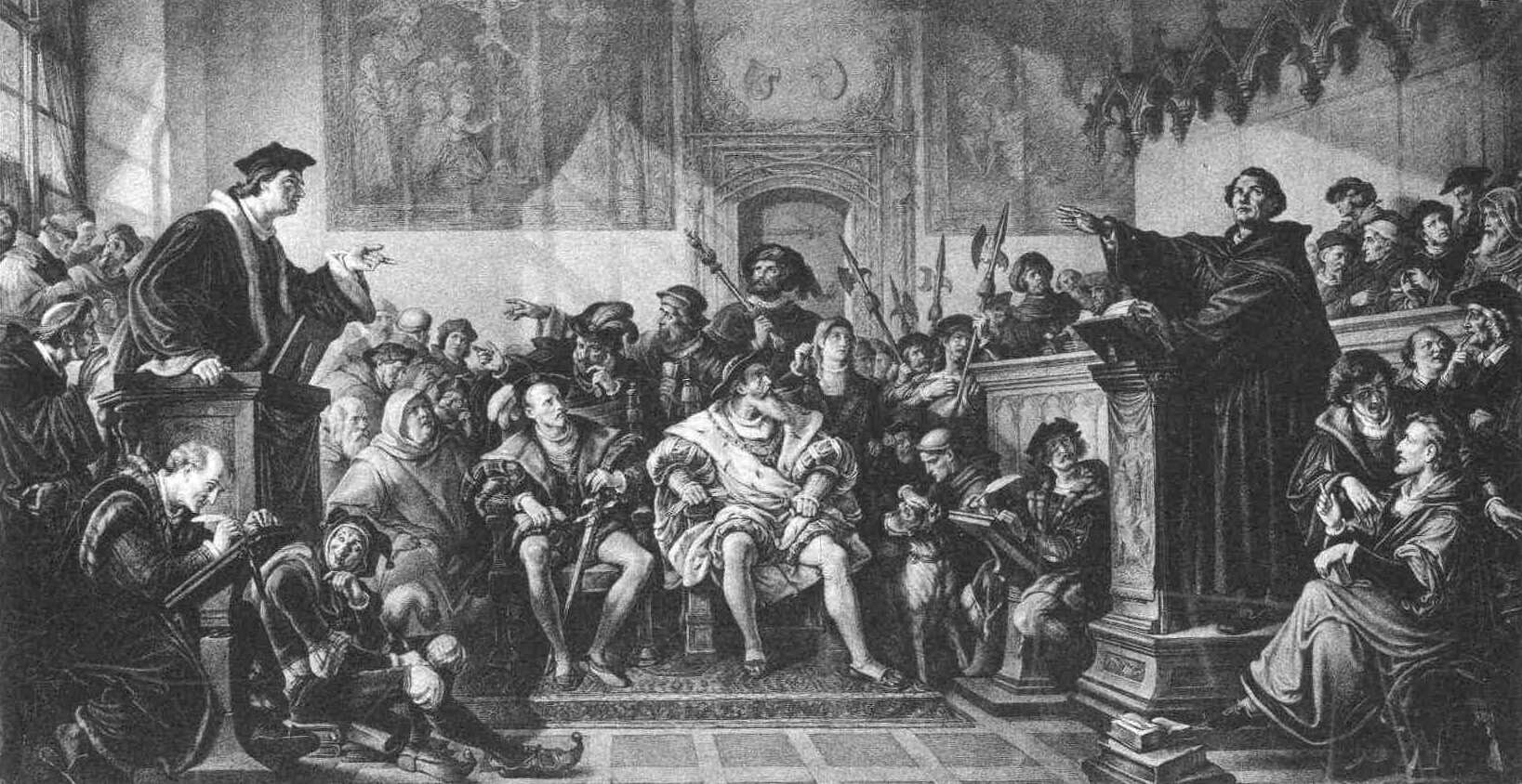 Debates Johann Eck in Leipzig