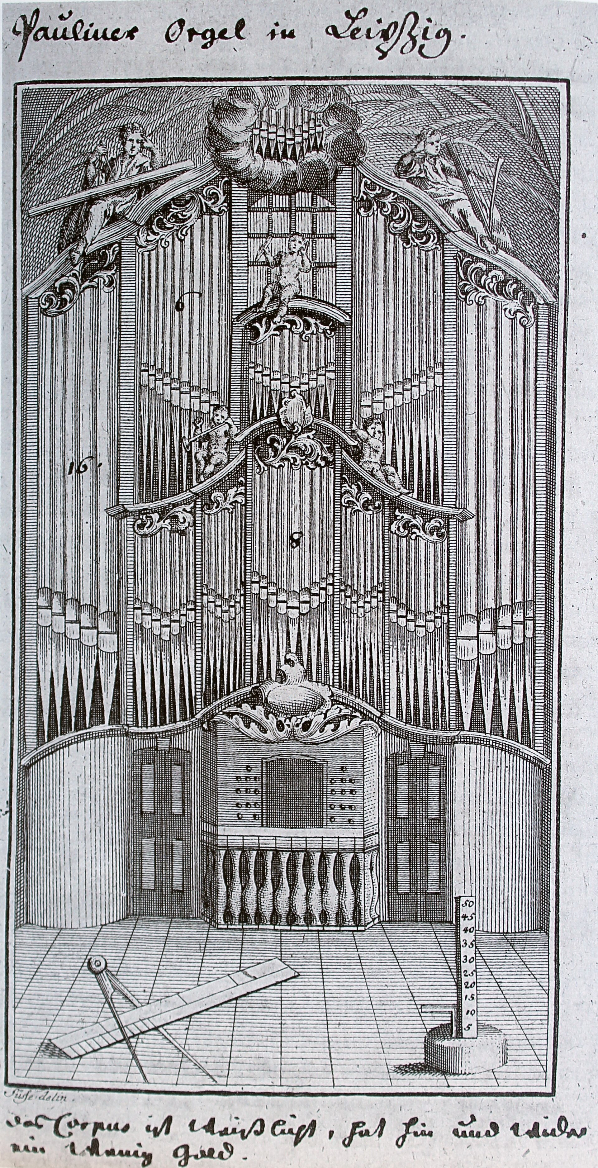 Inspected Leipzig university organ
