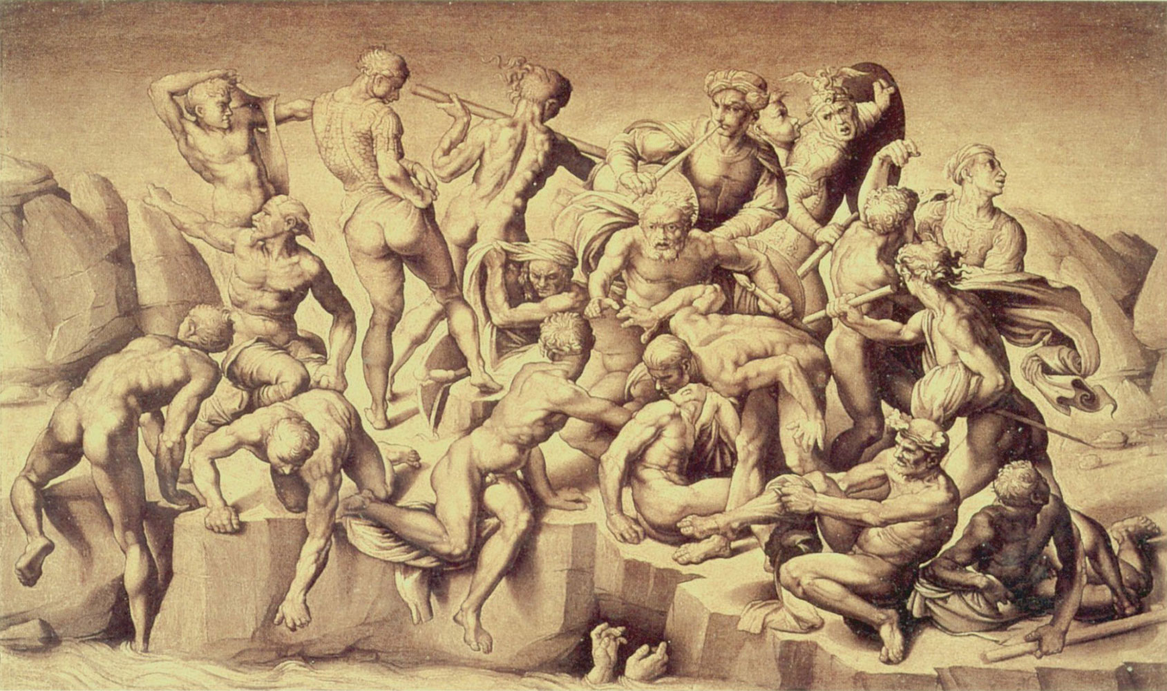 Works at the Palazzo della Signoria