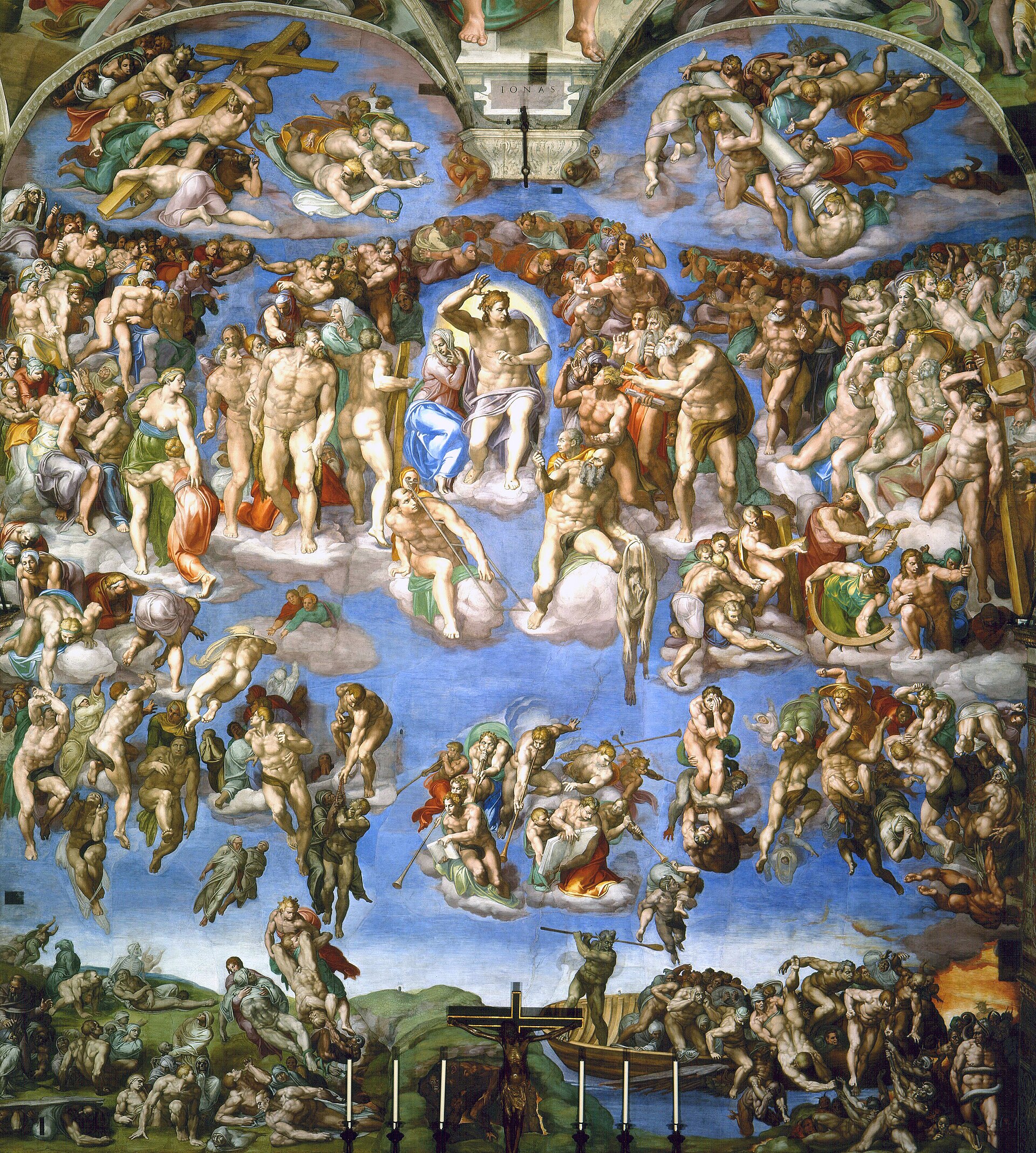 Paints The Last Judgment