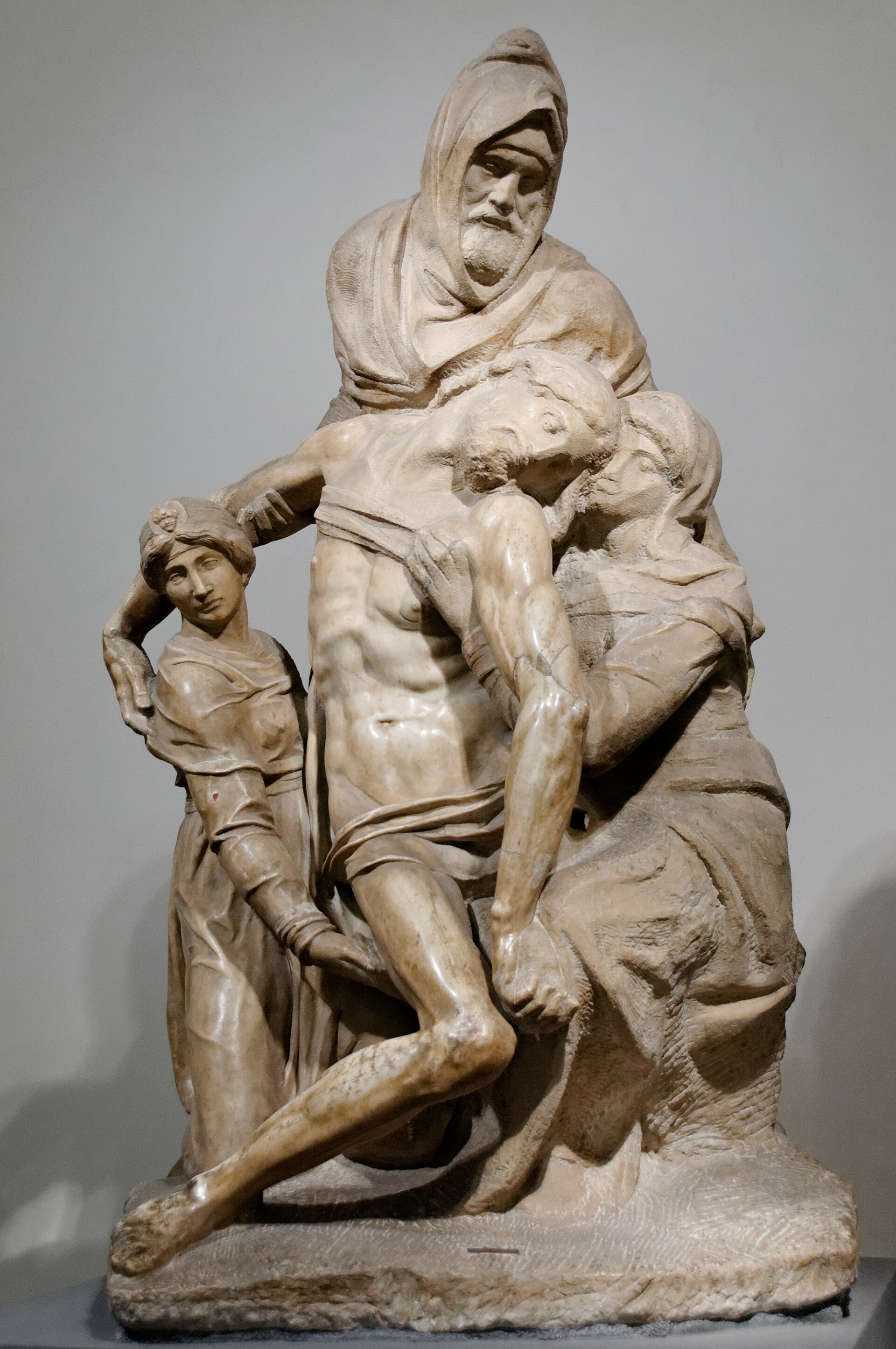 Sculpts the Bandini Pietà in Rome