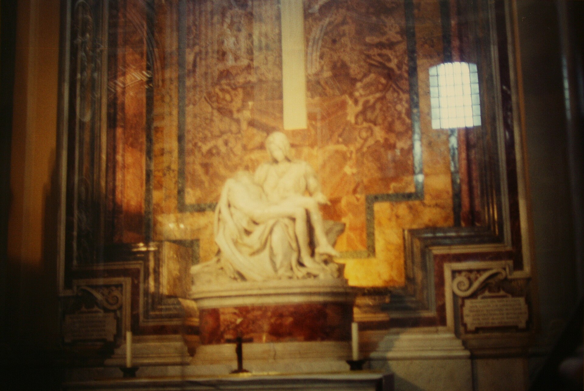 Arrives in Rome