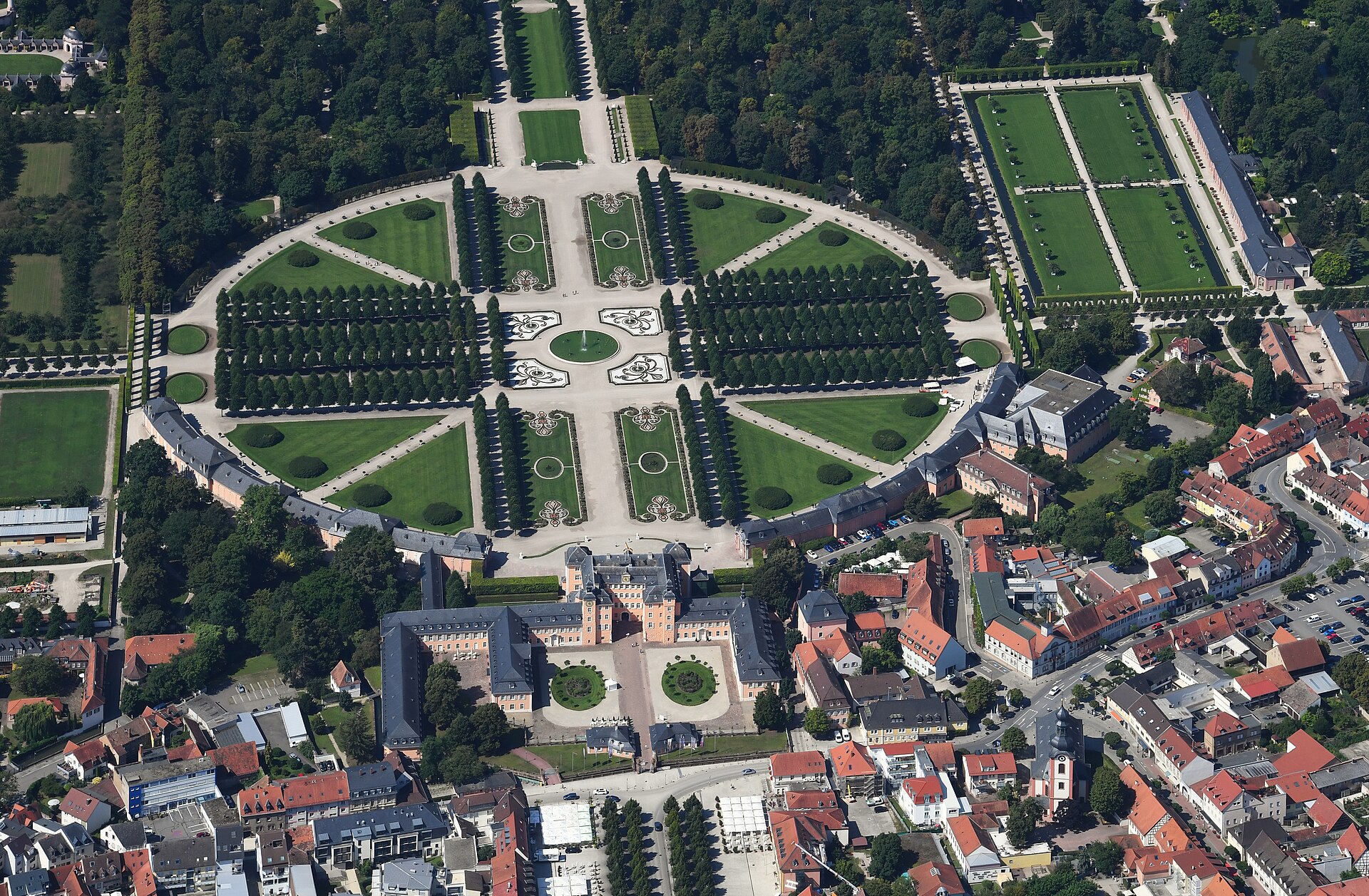 Stays at Schwetzingen
