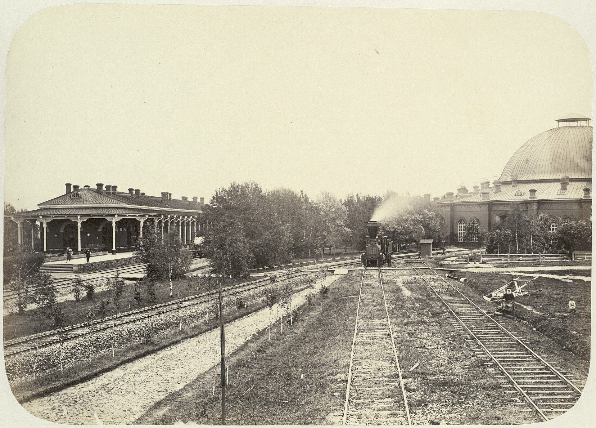 Settled in Tver after exile