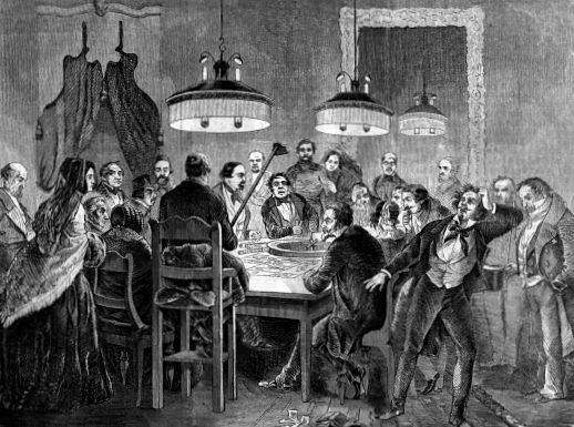 Visited Homburg during the 1863 journey