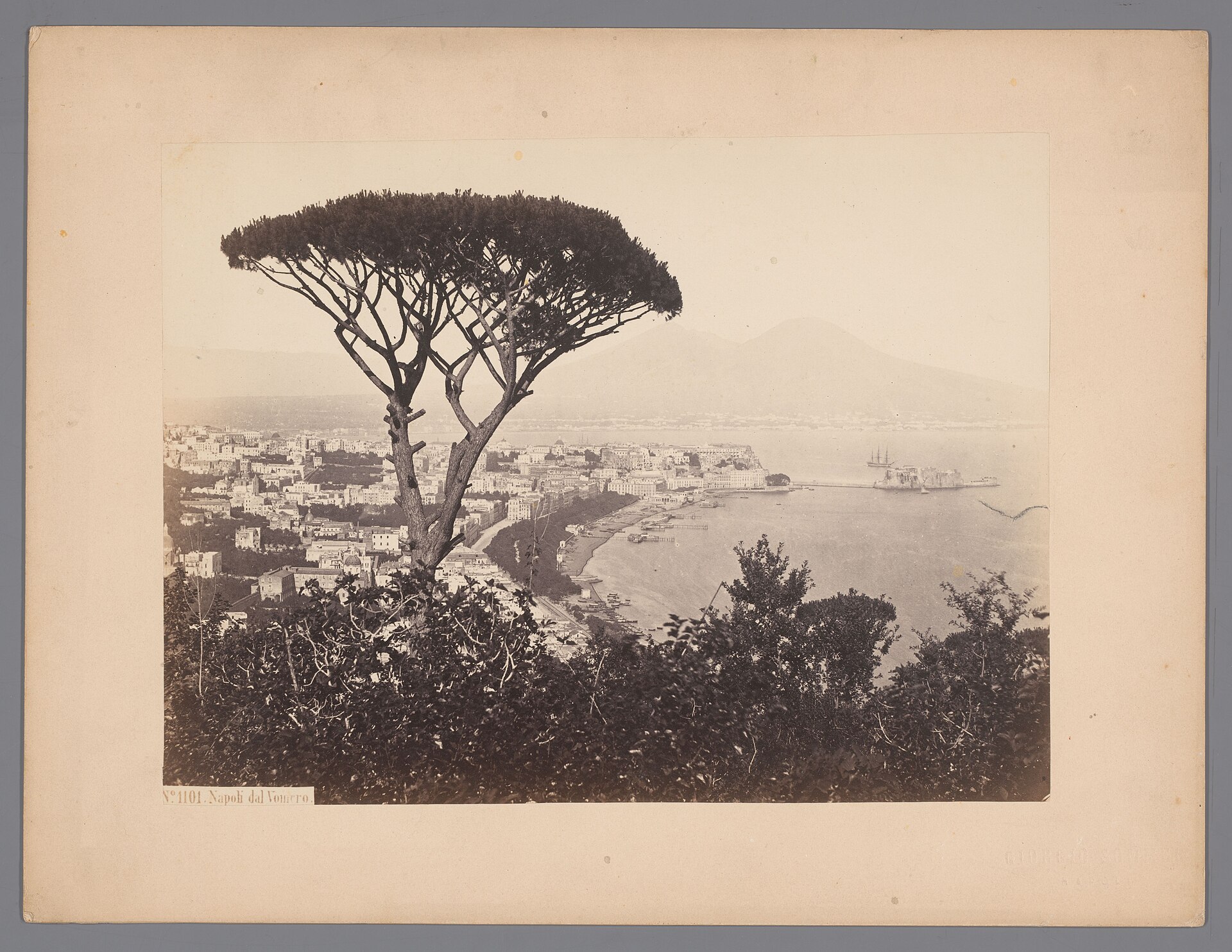 Visited Naples during the 1863 journey