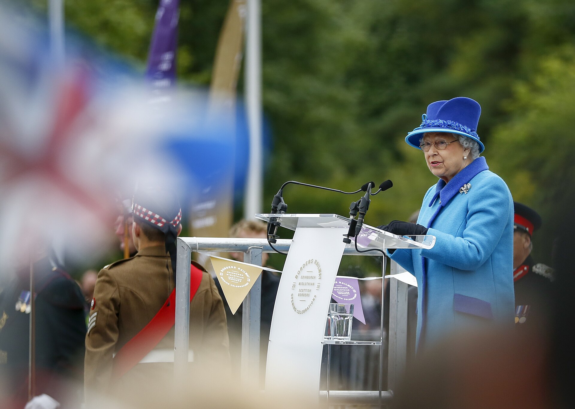 Opened the Borders Railway