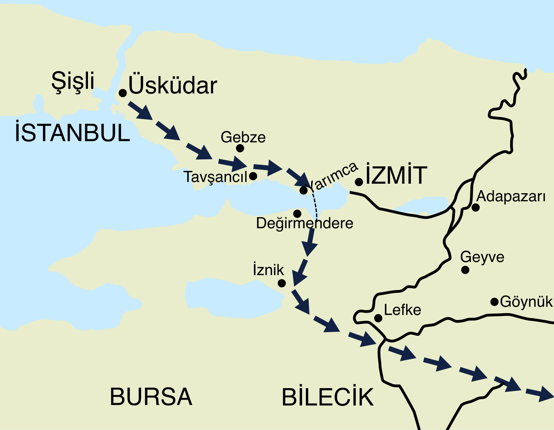 Moves from Samsun to Havza