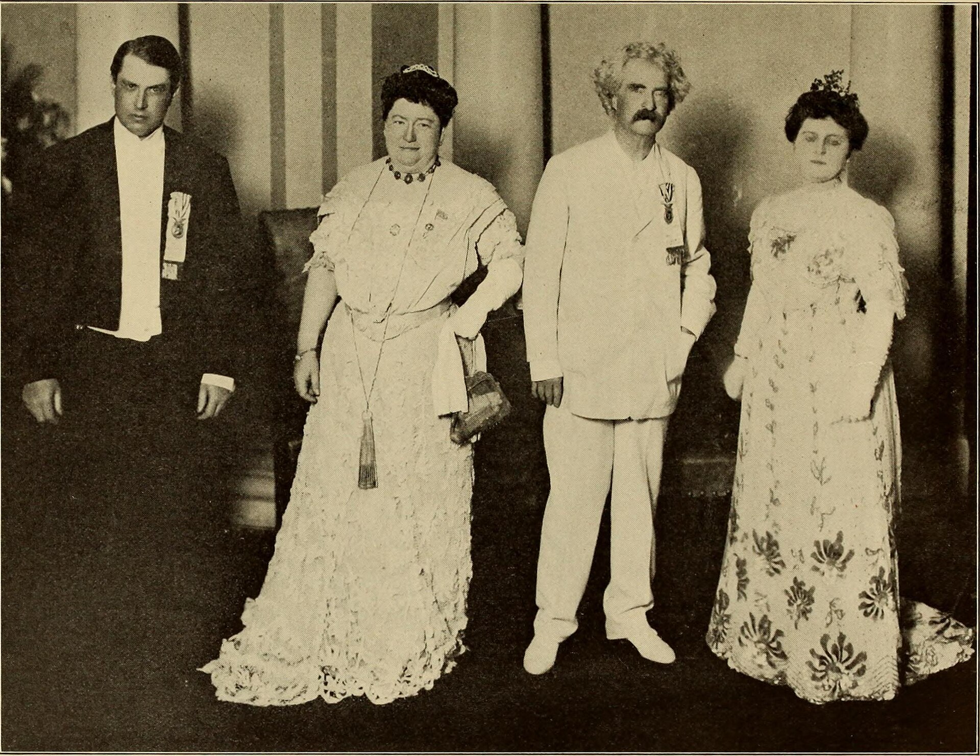 Appears at the Jamestown Exposition