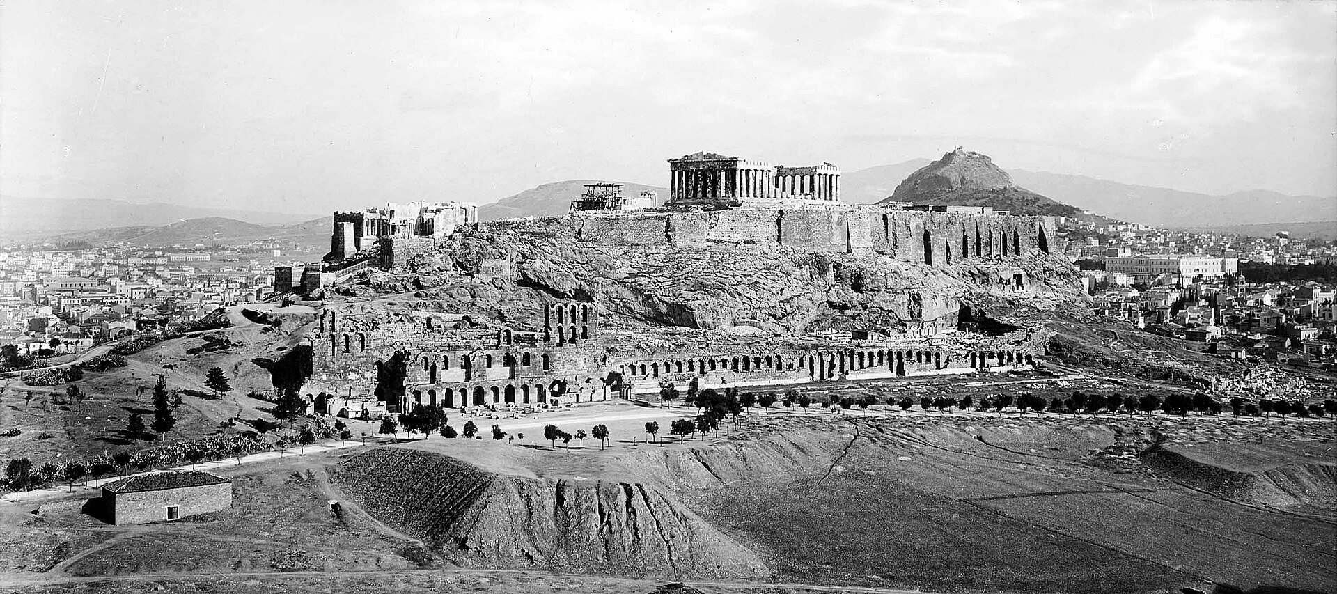 Stands on the Acropolis
