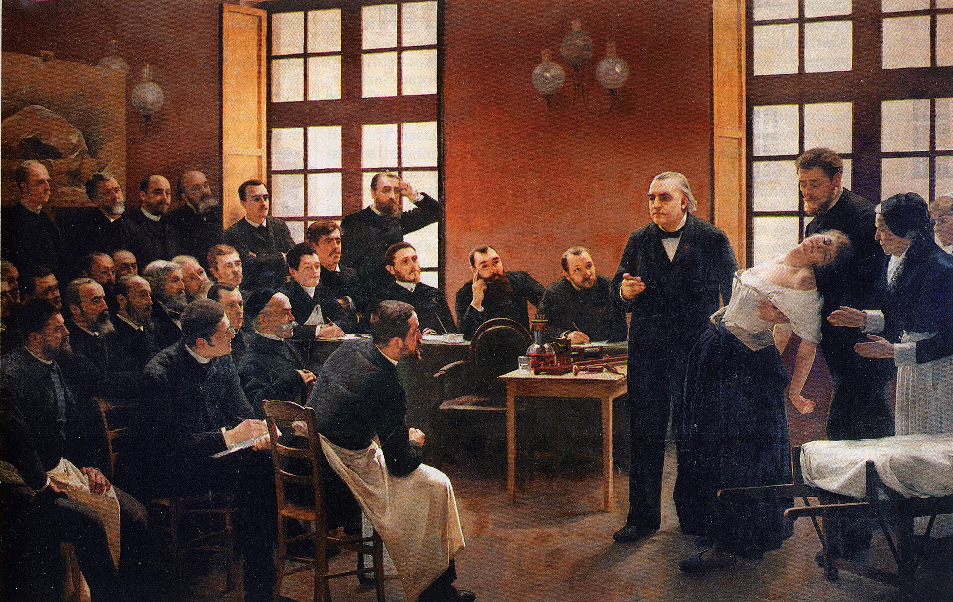 Studies with Charcot in Paris