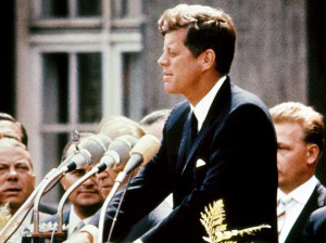 Declared solidarity with West Berlin